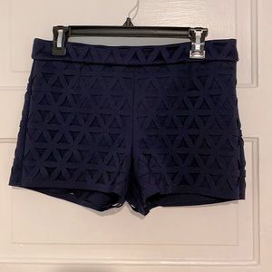 Lilly Pulitzer Navy Shorts. Size 6.